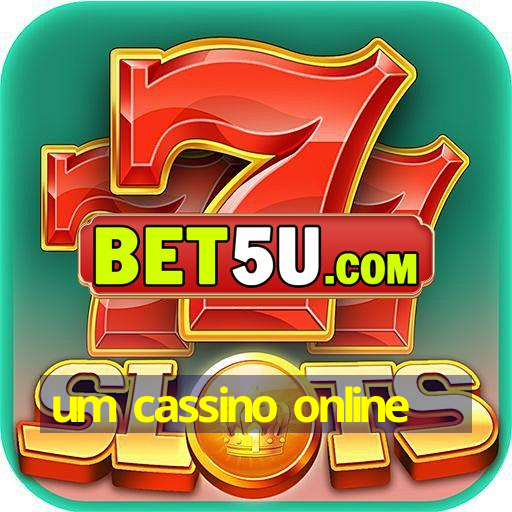 um cassino online